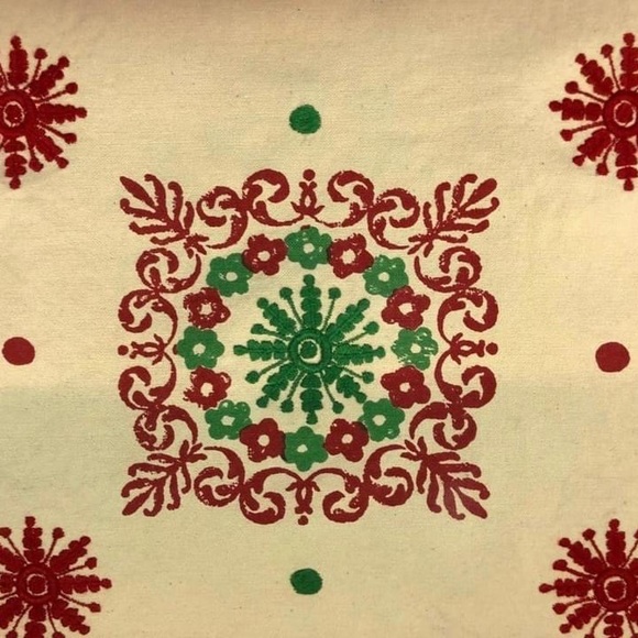 La Maison Pierre Frey Holiday Green & Red Fabric - Picture 8 of 8